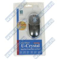  A4tech BW- 9-3, USB+PS/2, crystal black optical