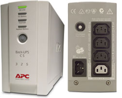  APC Back-UPS CS 500 (BK500-RS) :   1 
