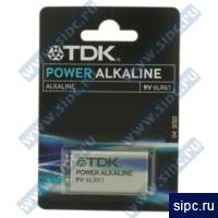   TDK POWER ALKALINE 6LR61 BL1