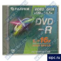  DVD-R 4,7Gb Fuji 16x Jewel ( 5 )