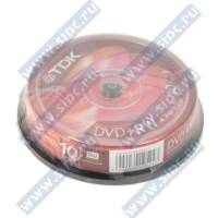  DVD+RW 4,7Gb TDK 4x Cake Box ( 10 )