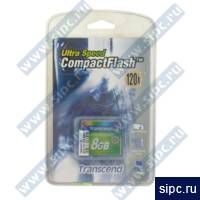   Compact Flash 8Gb Transcend (TS8GCF120) 120x