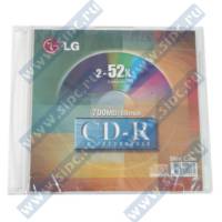  CD-R 700Mb LG 52x Slim (10 )