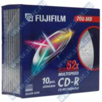  CD-R 700Mb Fuji 52x Slim (10 )